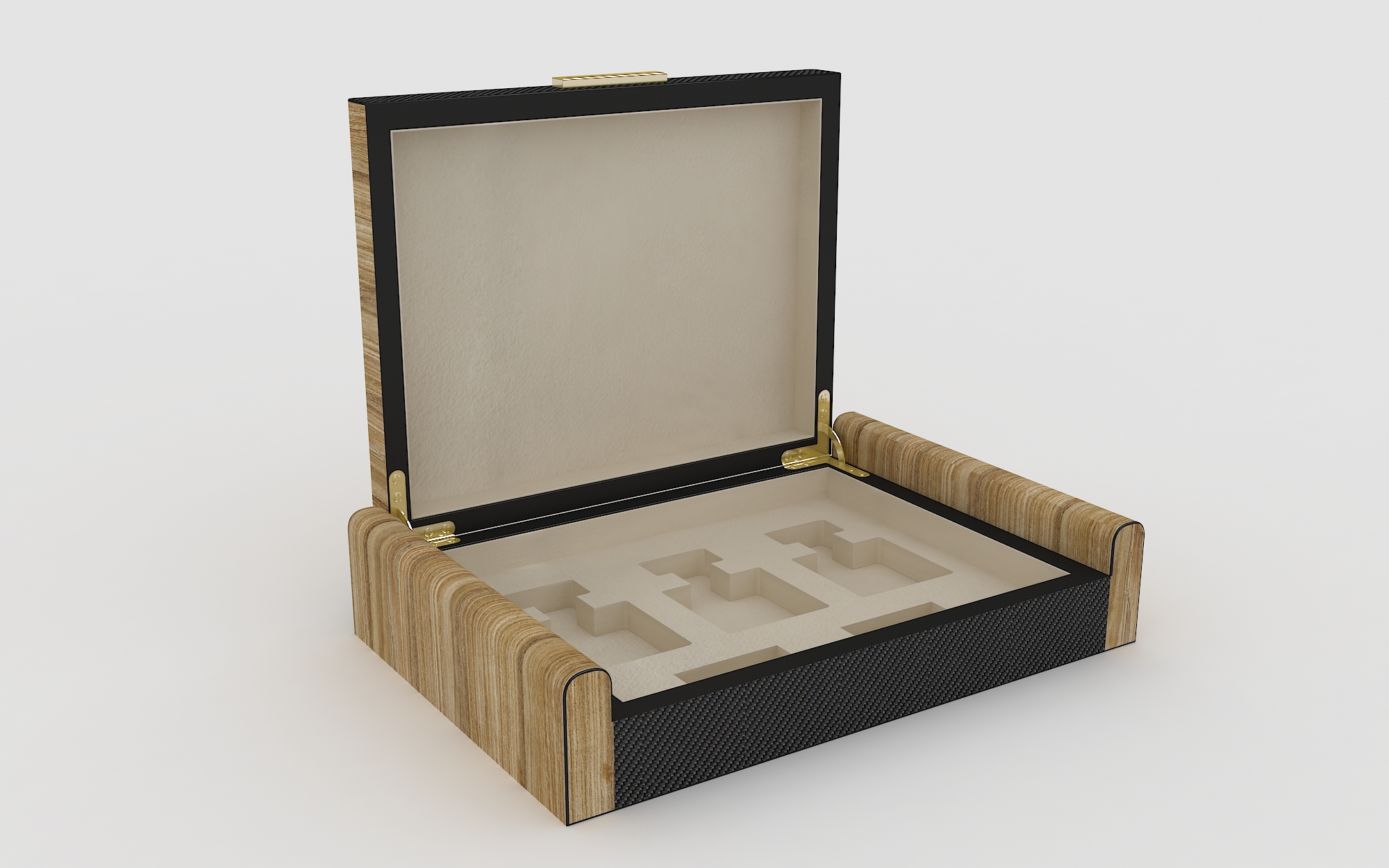 Custom Wooden Luxury Printing Perfume Packaging Box 5