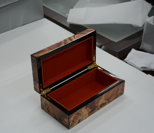 Custom Wooden Luxury Empty Jewelry Packaging Box 7