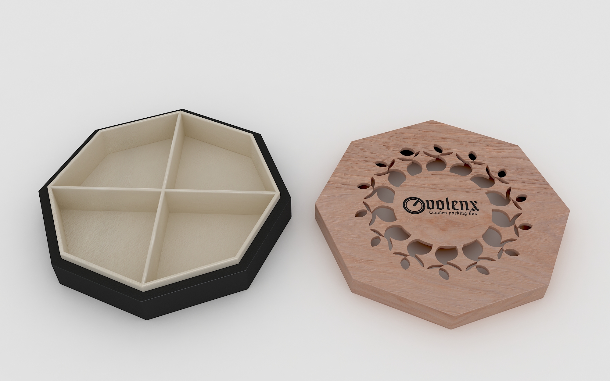 Custom New Design Wooden Tea Packaging Box