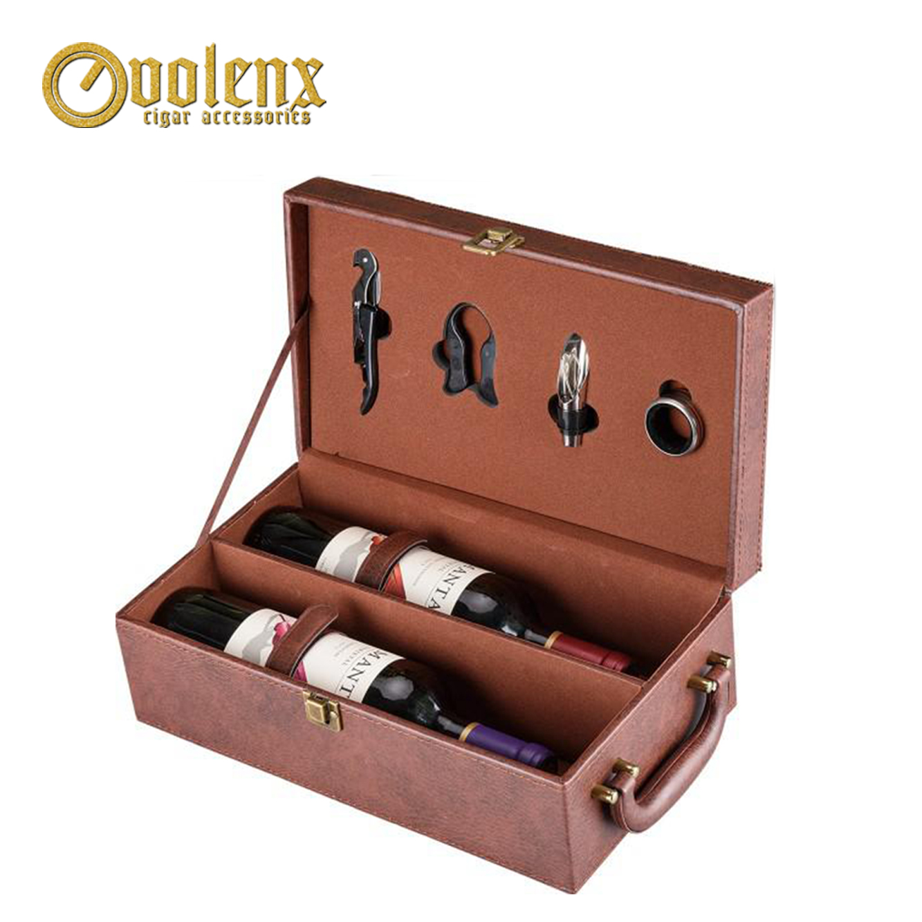  High Quality leather wine box 4