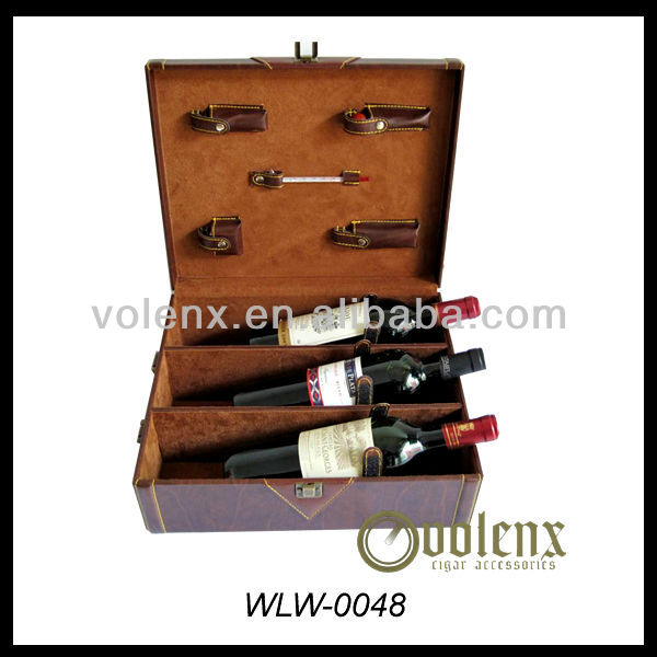  High Quality leather wine box 3