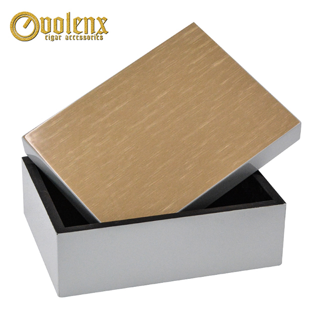 Custom Design Wooden White Empty Perfume Box Packaging 5