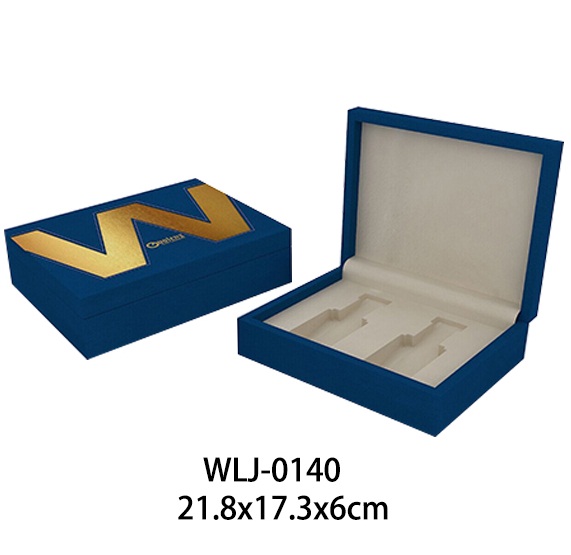 Custom New Stone Design Luxury Wooden Jewelry Box