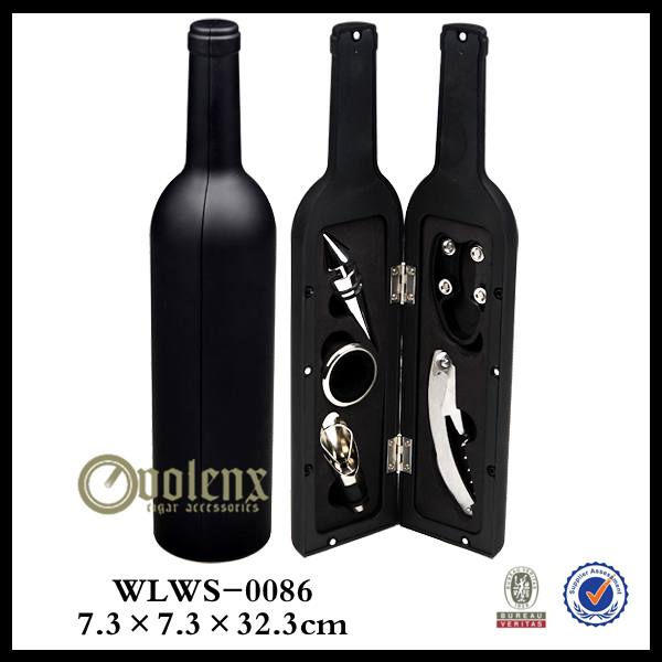 5 piece wine bottle opener accessory gift set bottle wine tool set