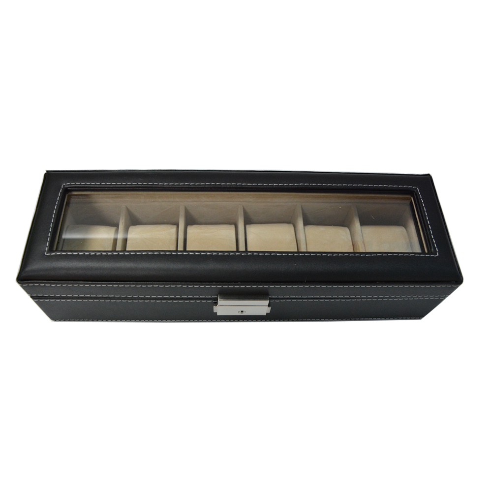 Wholesale Custom Leather Luxury Wooden Display Watch Storage Box 5