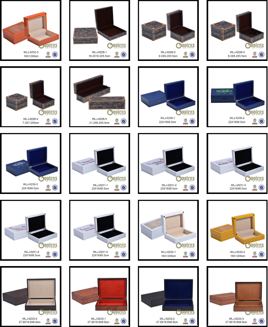 leather jewelry box WLJ-0053 Details 9