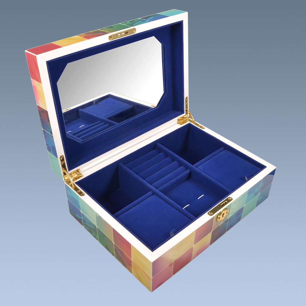 wooden jewelry packaging box WLJ-0260 Details 23