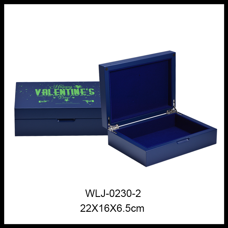 wooden jewelry box WLJ-0119 Details 3