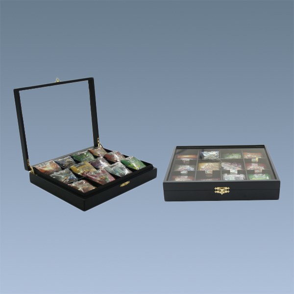 Wooden tea box WLTA-0007 Details 5