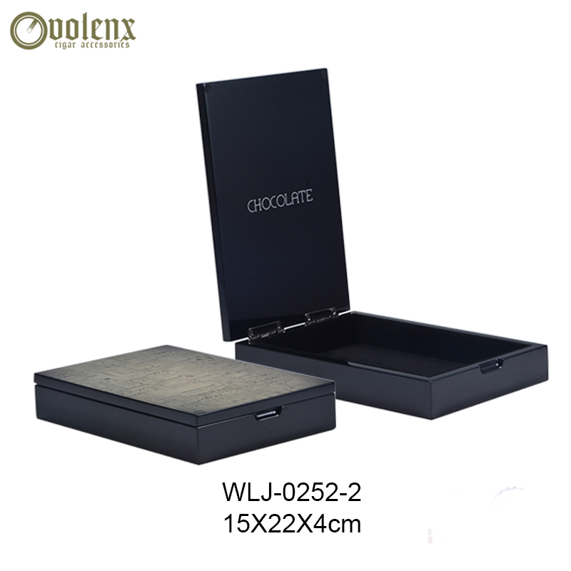 Wholesale Custom Luxury Empty Wooden Chocolate Box 4