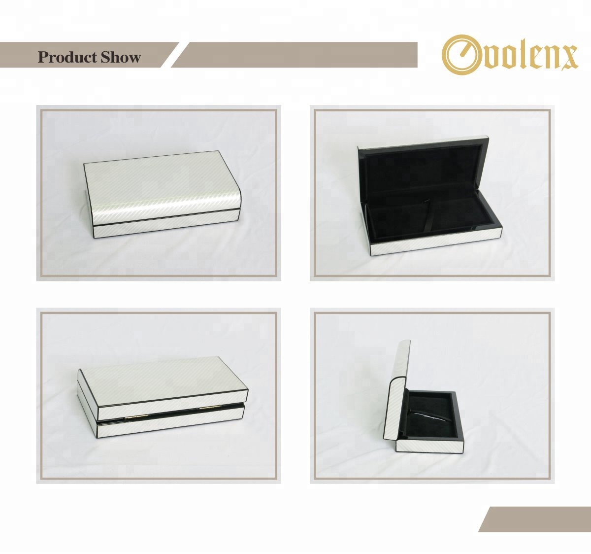 Wholesale Silver Wood Gift Pen Packaging Box 5