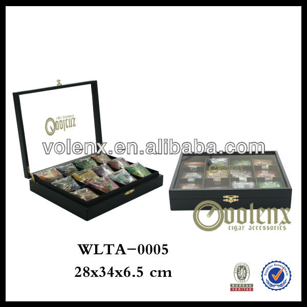  High Quality tea packaging box with clear lid
