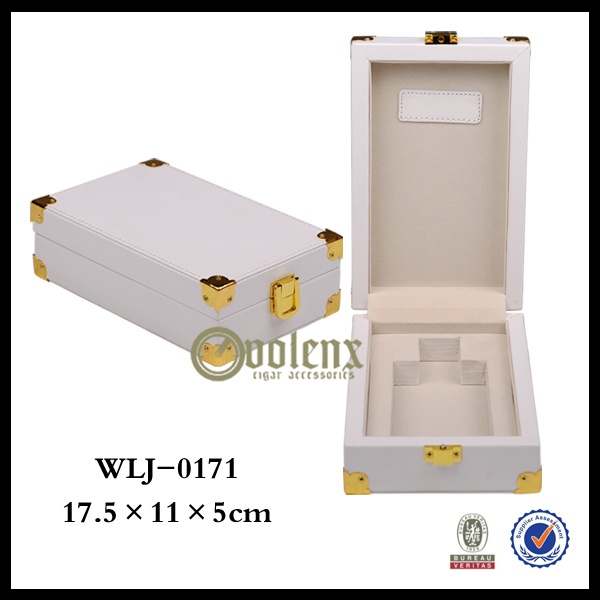 luxurious white perfume antique unfinished wood perfume box