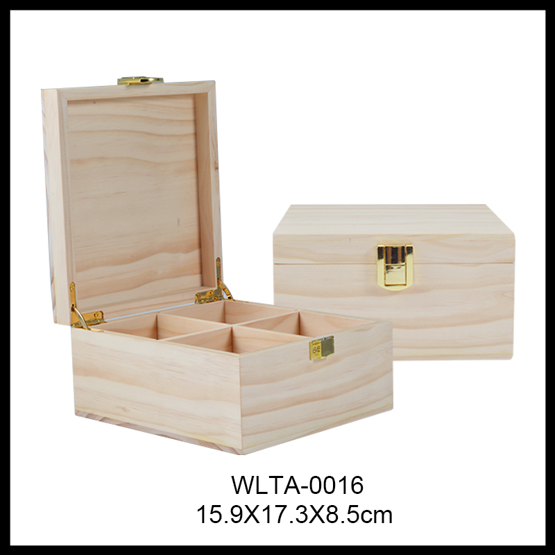 Tea Storage Wood Box 7