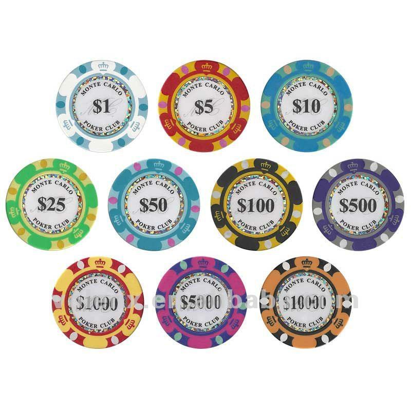  High Quality deluxe poker chip game set 3