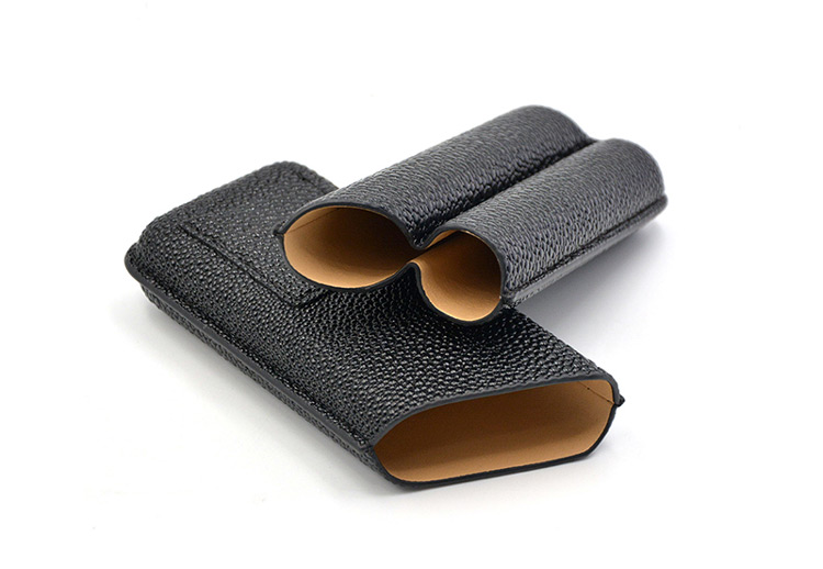  High Quality leather cigar travel case 3