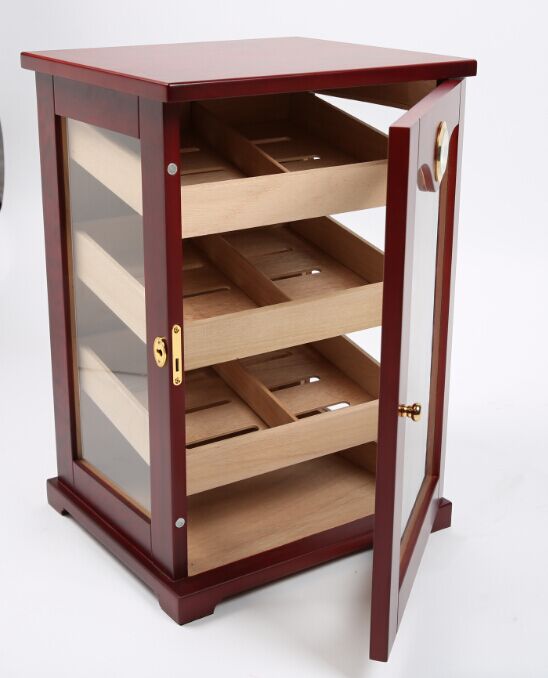 Luxury cigar collection 100 capacity made in China cigar humidor cabinet 7