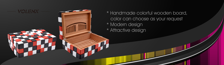 high quality cigar gift wooden box WLH-0309 Details