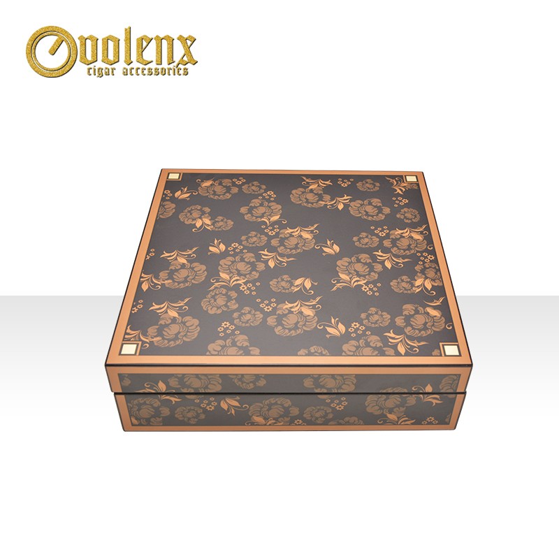 High quality velvet luxury packaging jewelry box organize