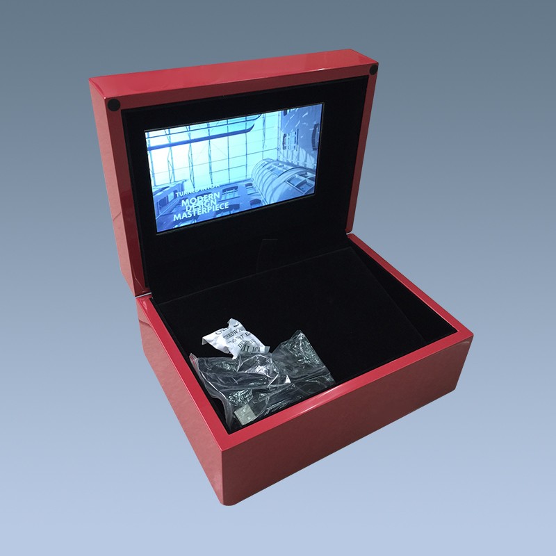 Holding 7 inch screen box custom design jewelry presentation boxes