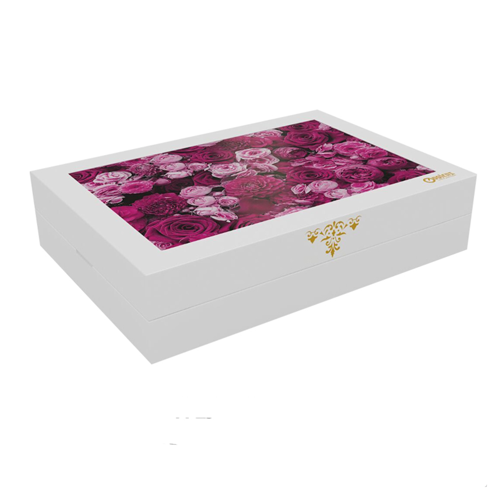Hot Sale Wooden Luxury White Gift Perfume  Packaging Box