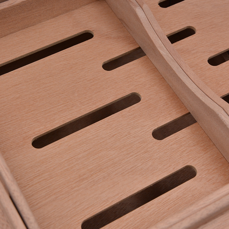 Unfinished Luxury Boxes Wood Cigar Cedar Humidor Box Custom 8