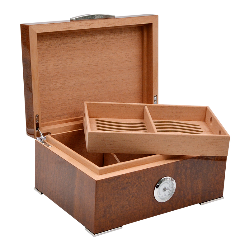 Luxury Custom Cedar Wooden Box Cigar Box Holder 4
