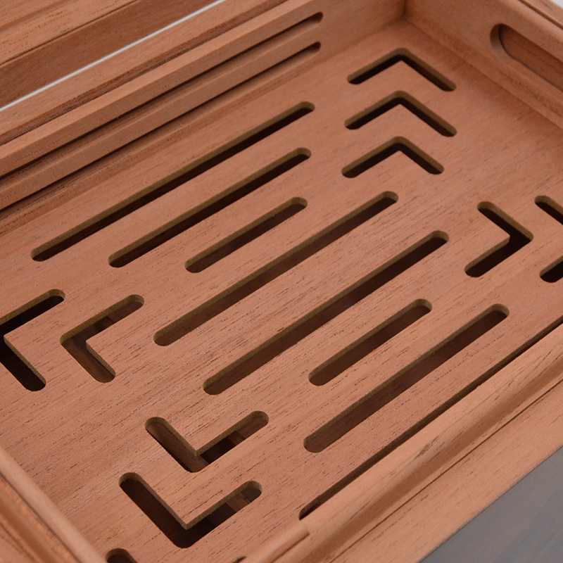 cigar box wood humidor WLH-0166 Details 12