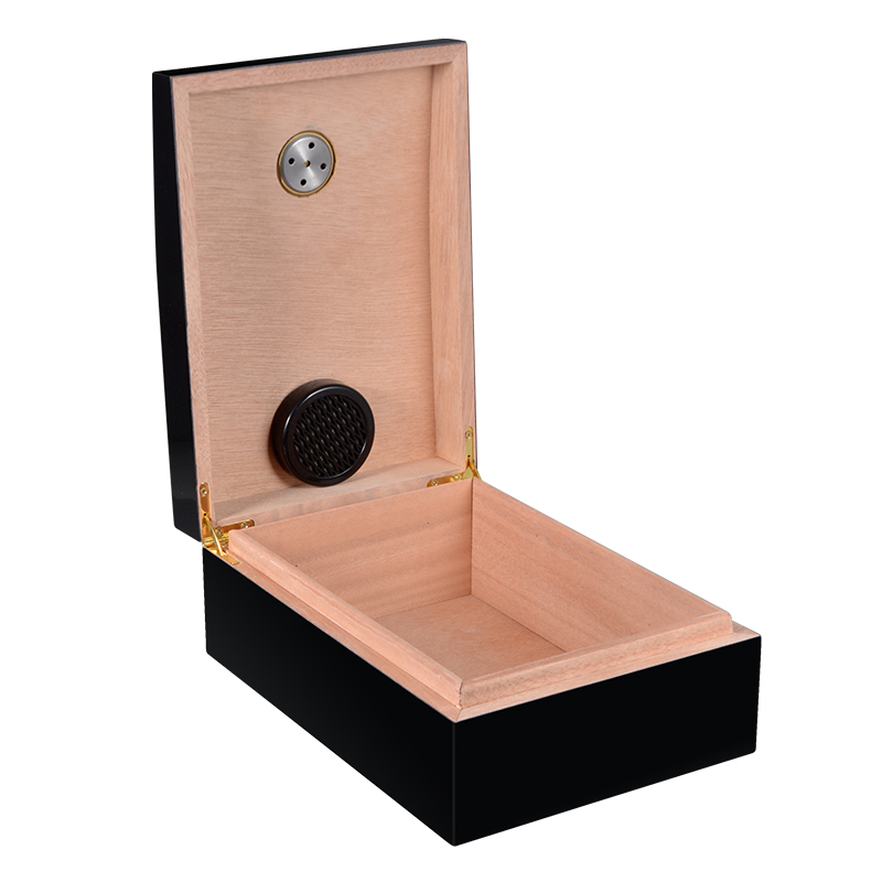 Factory Wholesale Custom Wooden Cigar Humidor Packaging Box Design 7