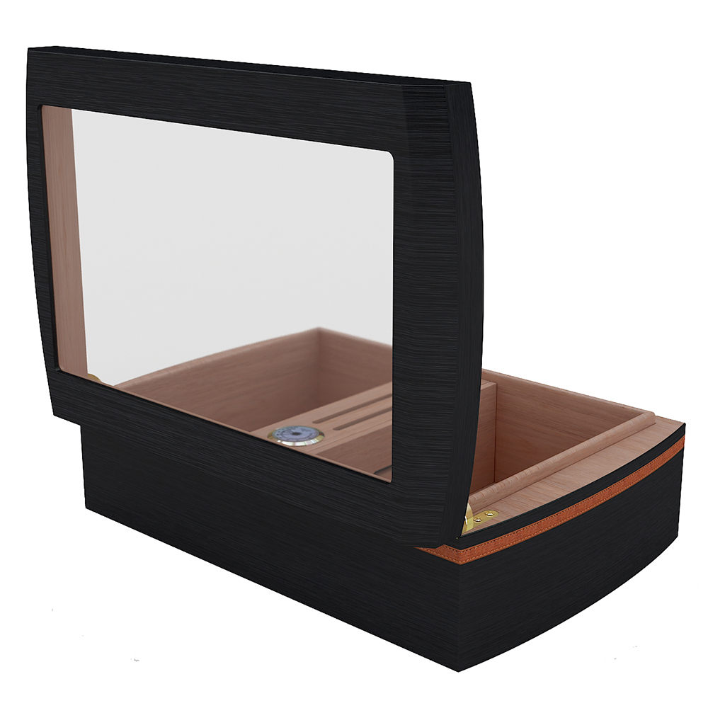 Wooden MDF Packaging Box Gigar Humidor Box Custom Design 7