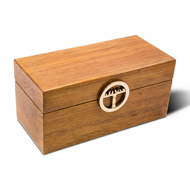 High Glossy cigar Humidor Handmade Cedar Wood Cigar Box with Hygrometer and Humidifier 4