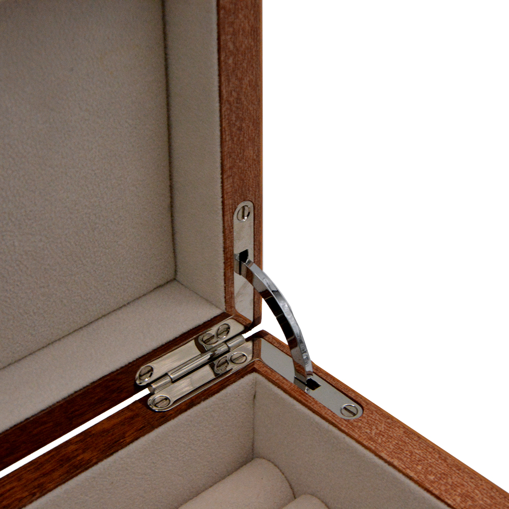 Luxury Perfume Wooden package box with wood material veneer pattern 8