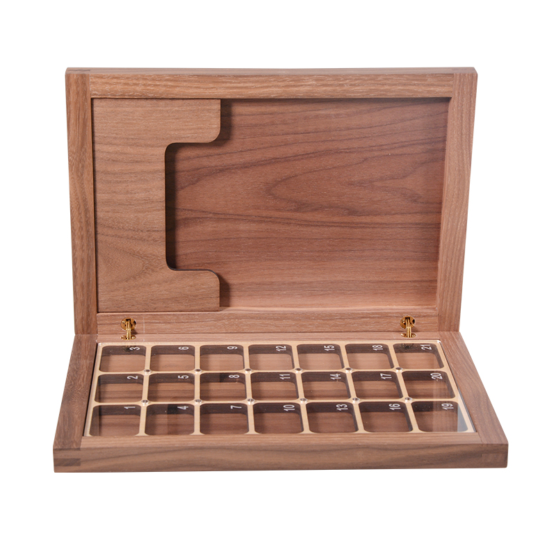 wooden tea box manufacturer WLTA-0023 Details 8