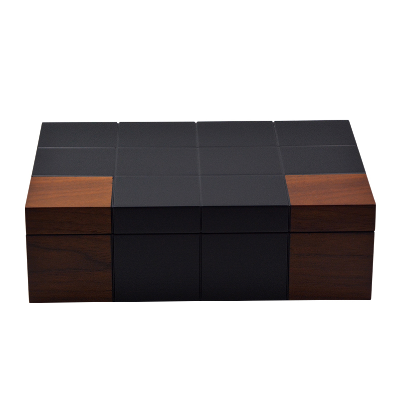 Wholesale fashion custom wooden perfume gift box with high quality 6