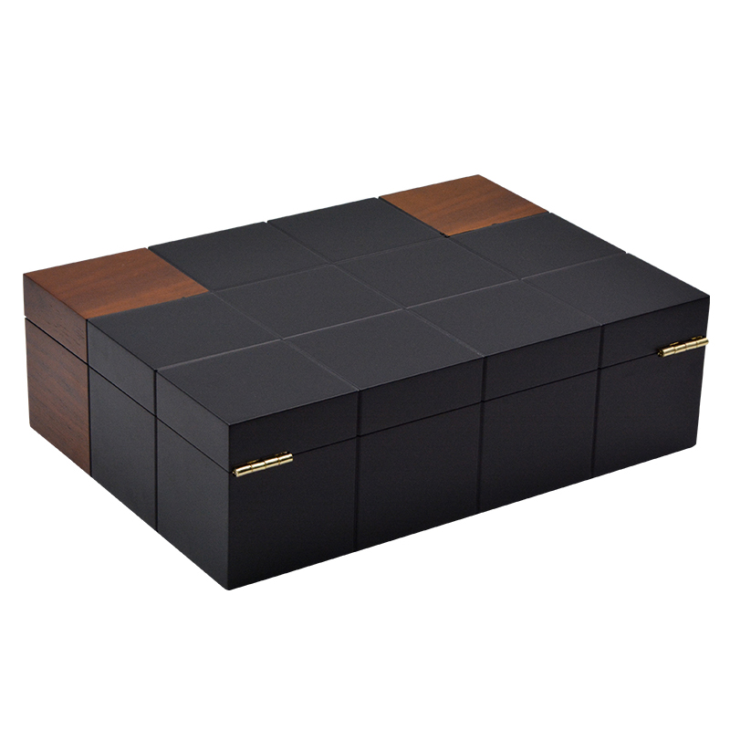 wooden perfume gift box WLJ-0372 Details 8