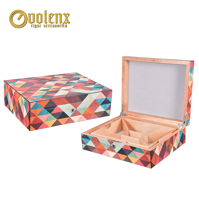 Wholesale Custom Design Luxury Wood Gift Box Jewelry Wooden box Stash Box 2