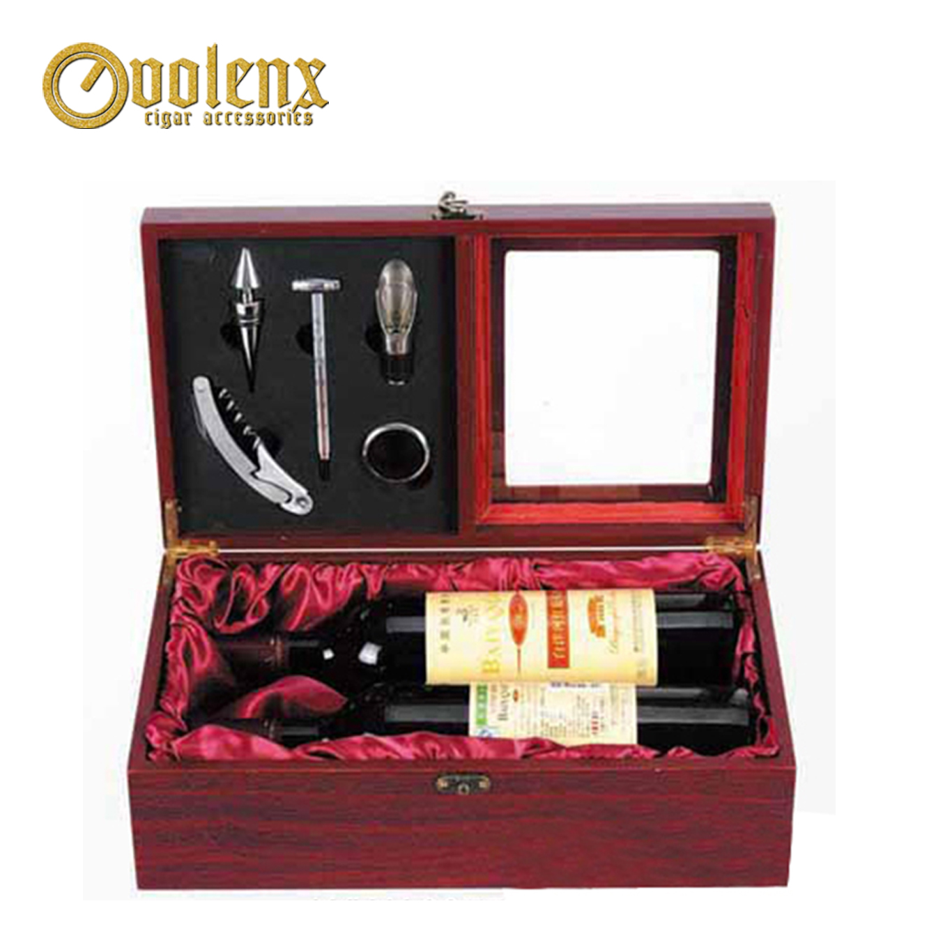 Wholesale Luxury Double Bottle Wine Packing Gift Box 8