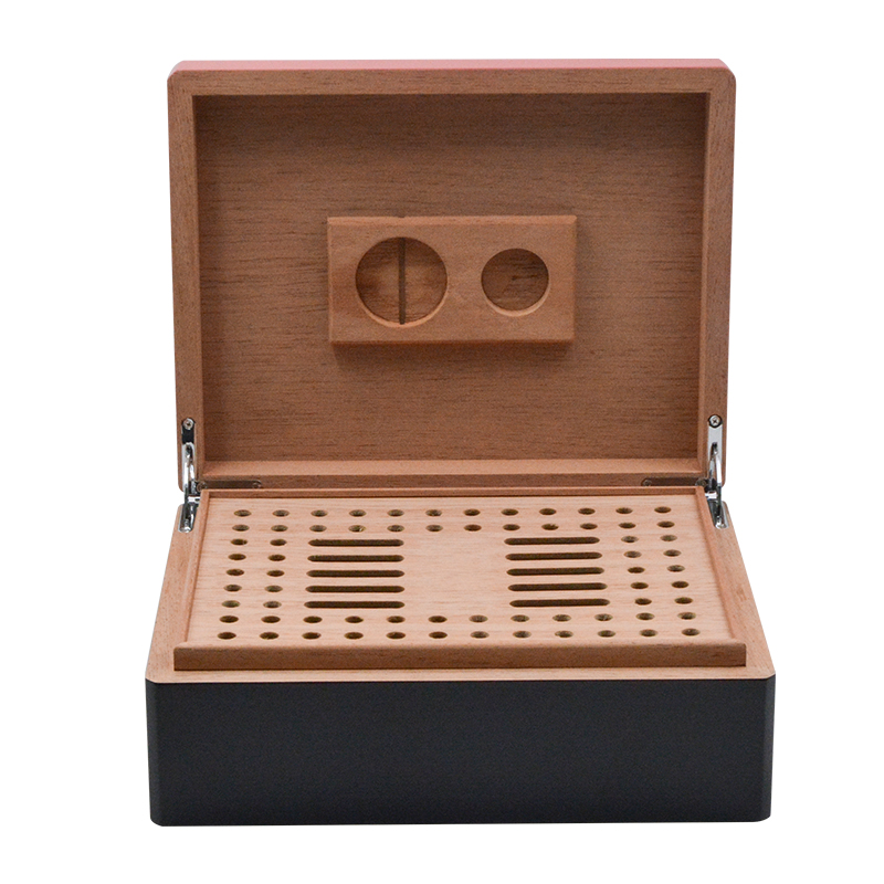  High Quality wooden cigar box with humidifier 14