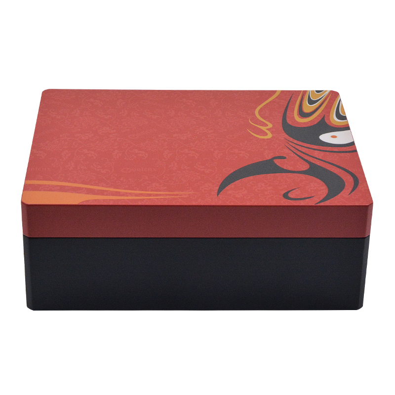 wooden cigar box with humidifier WLH-0560 Details 4