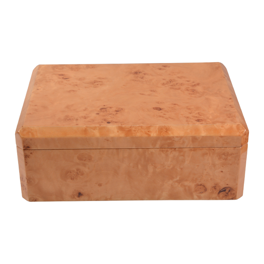 Luxury custom logo wooden cigar humidor box with Spanish Cedar lining 8