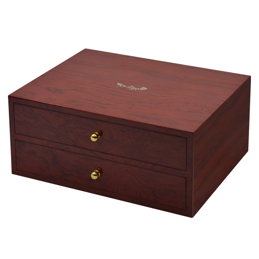 Factory Price Multipurpose Minimalist Cigar Box  with drawers desktop 4