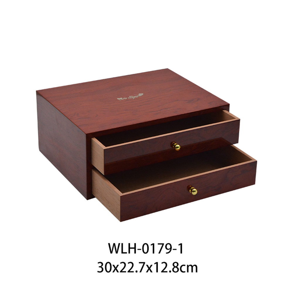 Luxury Design Wooden Cigar Box Humidor 8