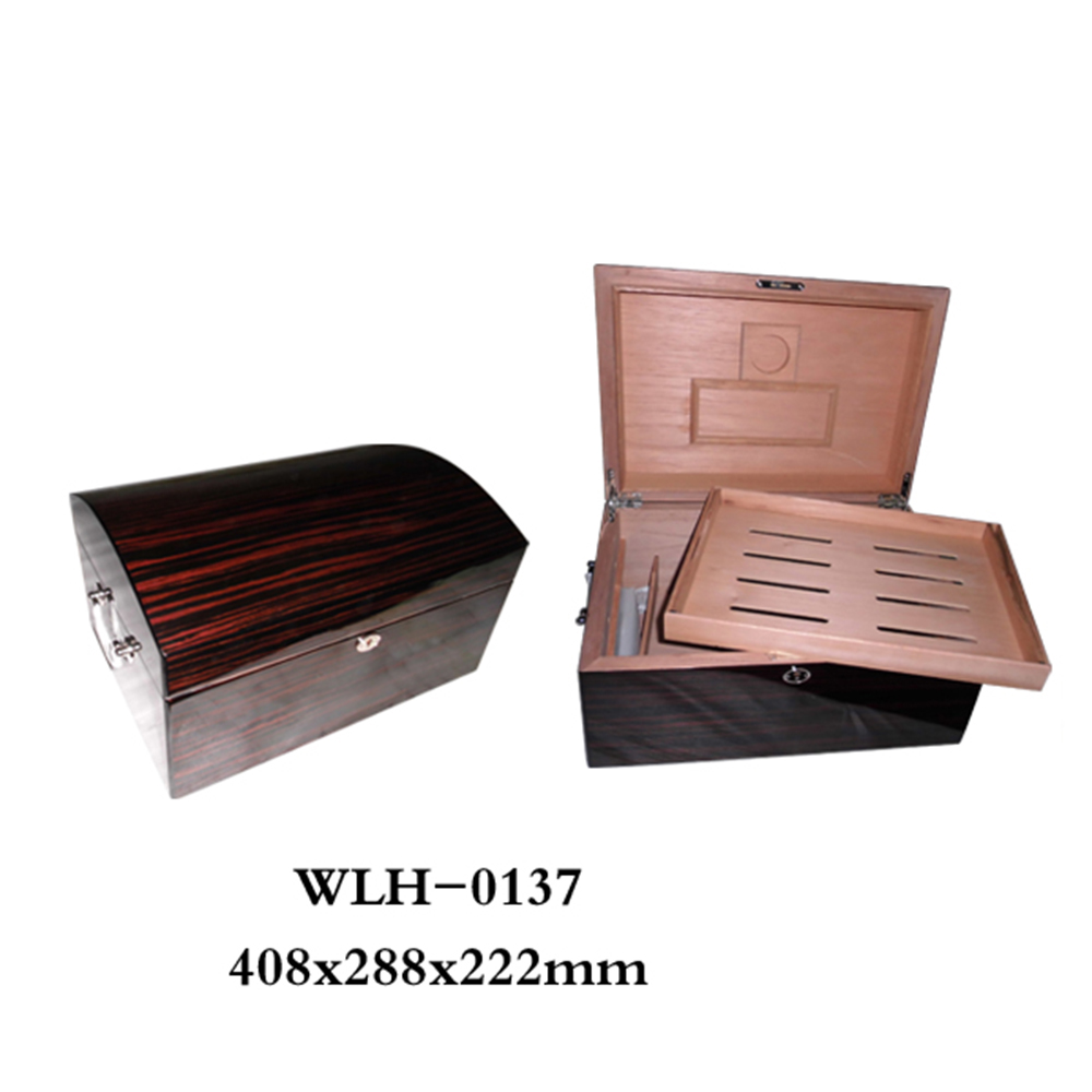 Custom Logo Cedar Wood Cigar Humidor Wholesale Cigar Box 8