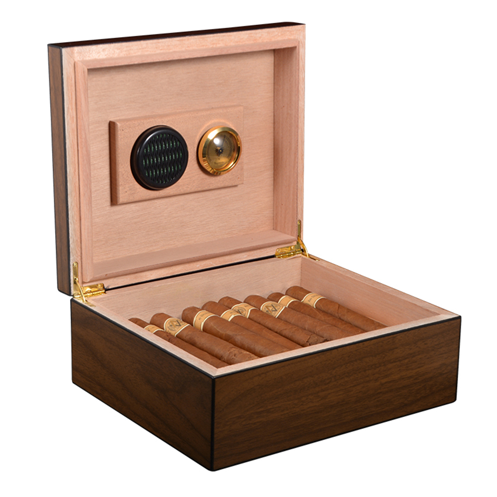 Cigar Humidor Cedar Wooden Empty Cigar Box 12