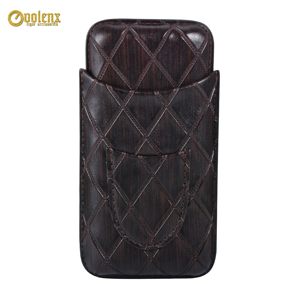  High Quality leather cigar case 11