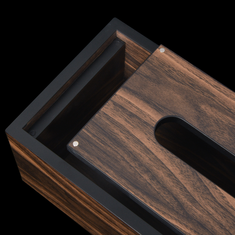  High Quality wood tissue box 10