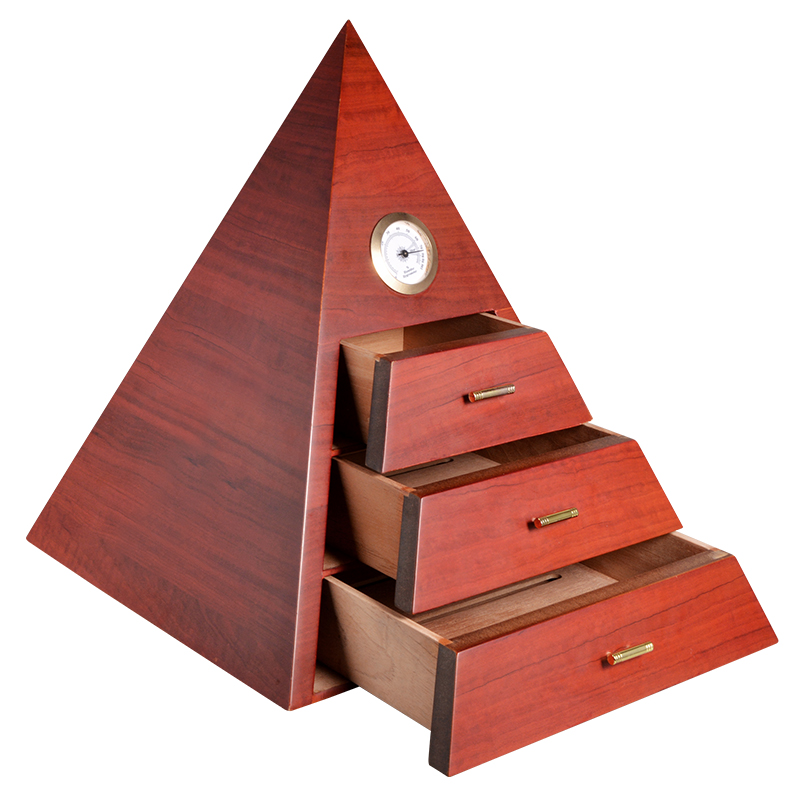  High Quality Wood cigar humidor box cigar box 6