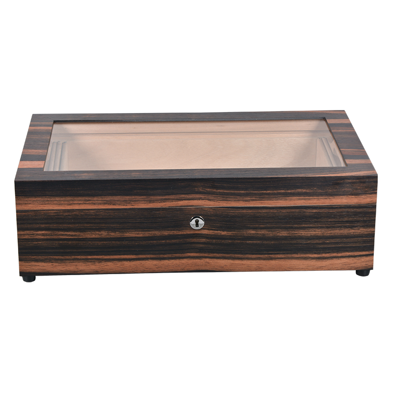 Unfinished Luxury Boxes Wood Cigar Cedar Humidor Box Custom 4
