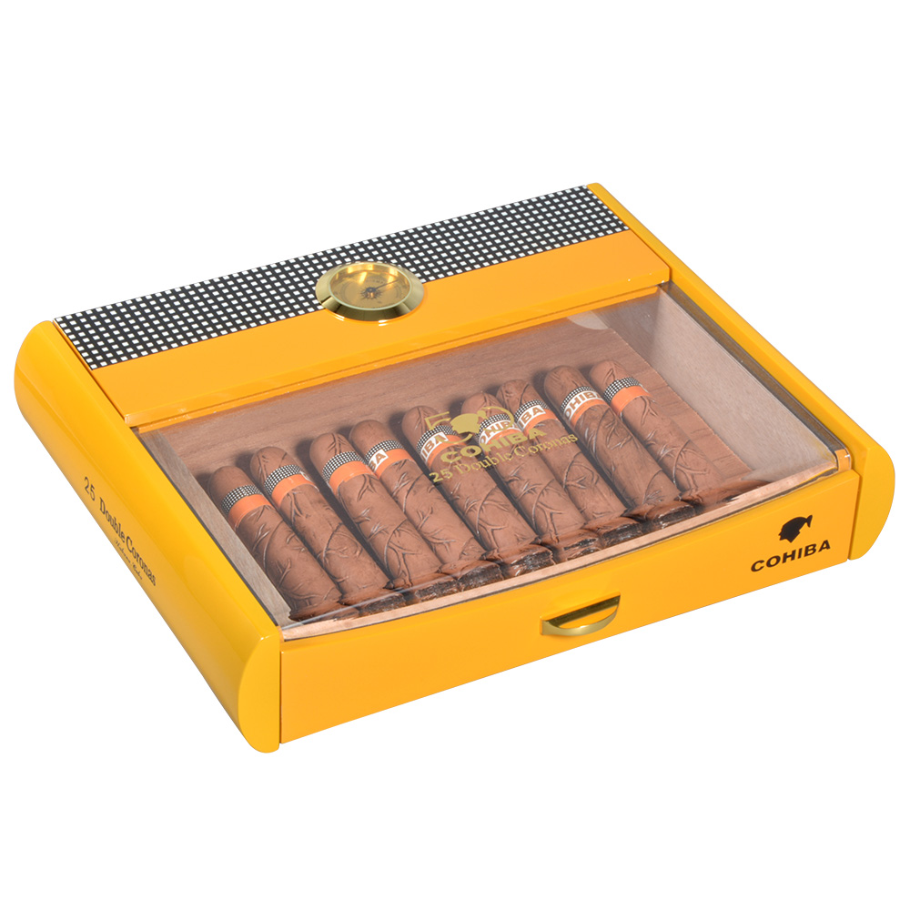 Cedar Veneer Small Travel Cigar Box On Sale 5