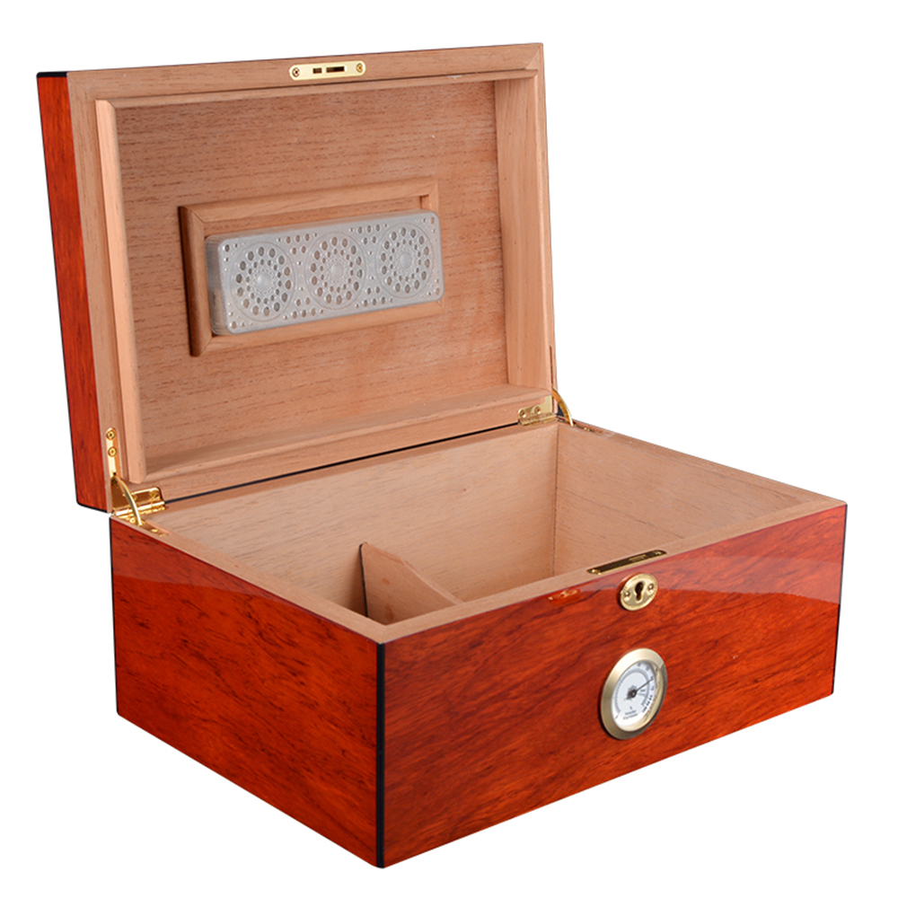 Custom Design Storage Wood Humidor Box Gift Box For Cigar 10